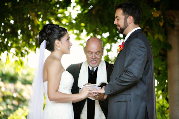 ceremony photo by San Francisco based wedding photographer Jennifer Skog